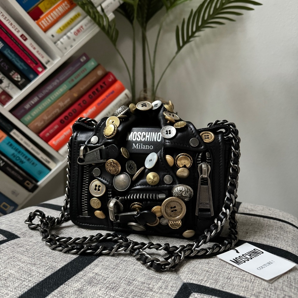 Moschino Biker Crossbody